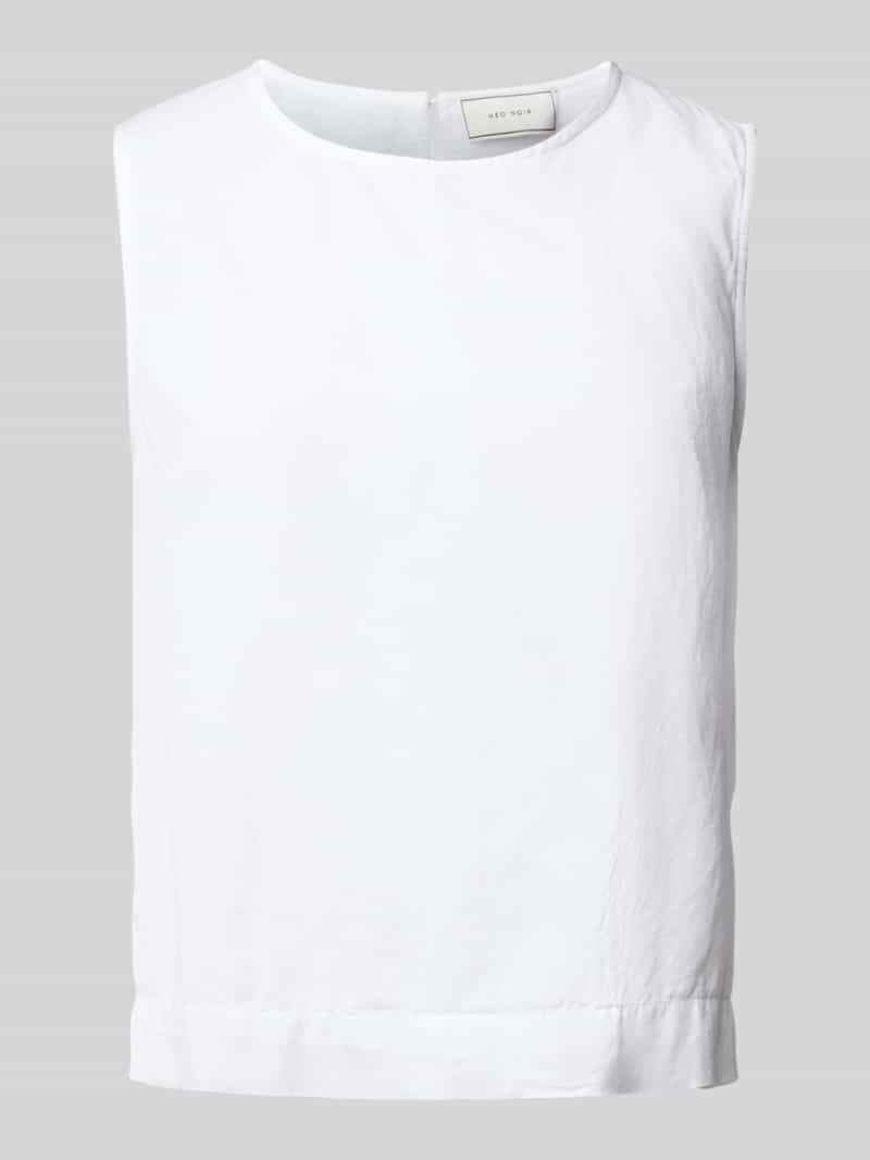 NEO NOIR Blousetop met ronde hals model 'Svetlana'