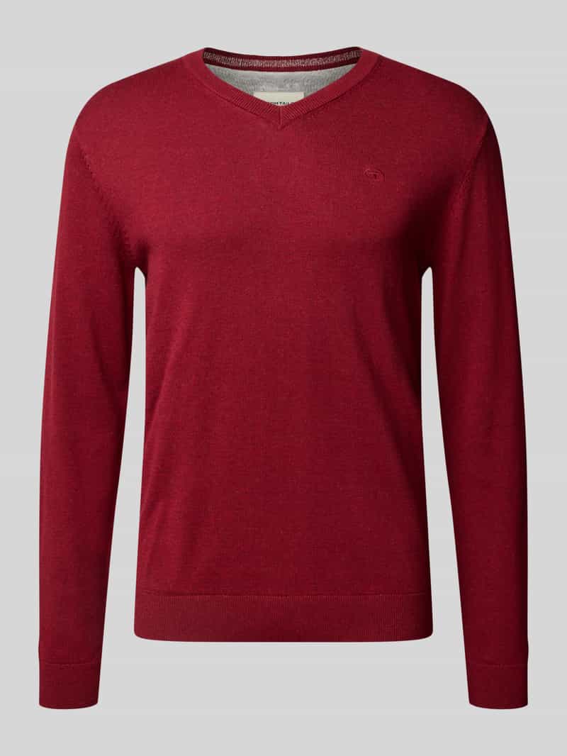 Tom Tailor Regular fit pullover van puur katoen