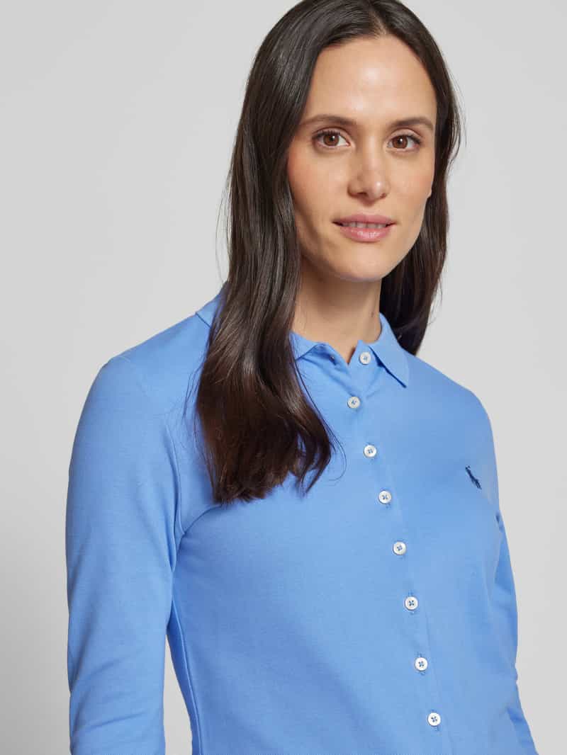 Polo Ralph Lauren Shirt met lange mouwen en labelstitching