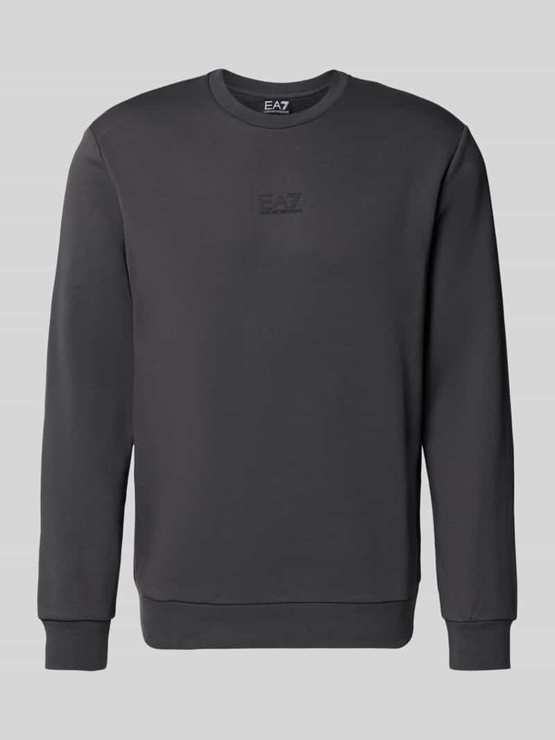 EA7 Emporio Armani Sweatshirt met labeldetail