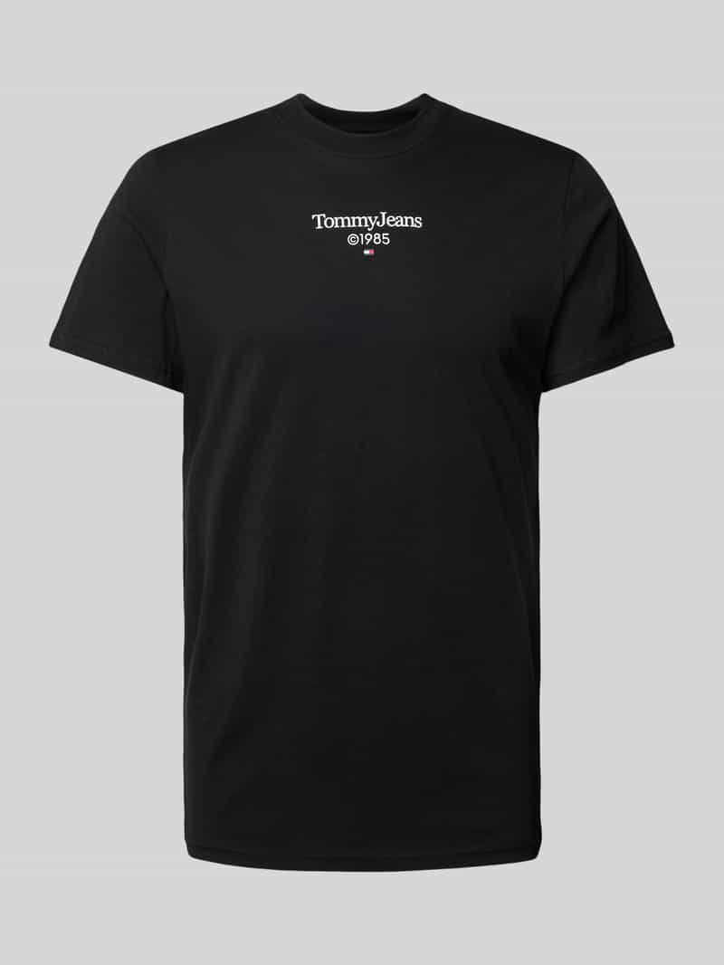 Tommy Jeans T-shirt met labelprint