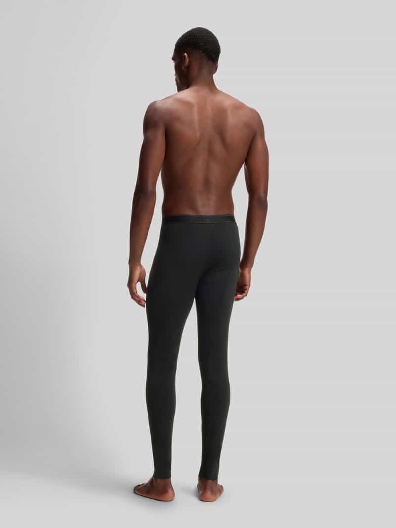 Boss Slim fit lange onderbroek van katoenmix model 'Long John'