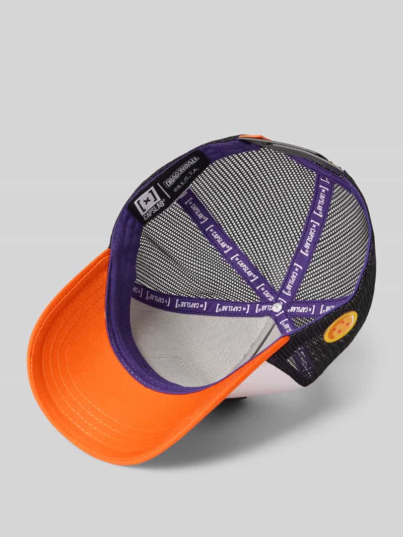 Capslab Baseballpet met motiefstitching