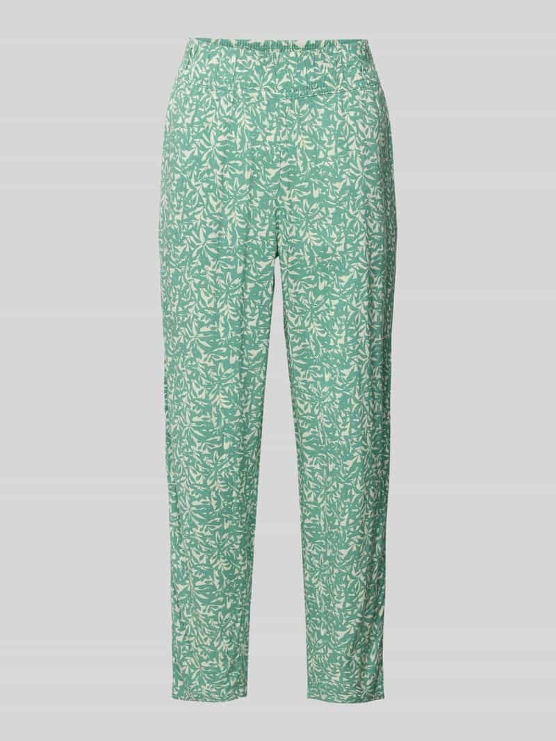 Tom Tailor Relaxed fit stoffen broek van viscosemix