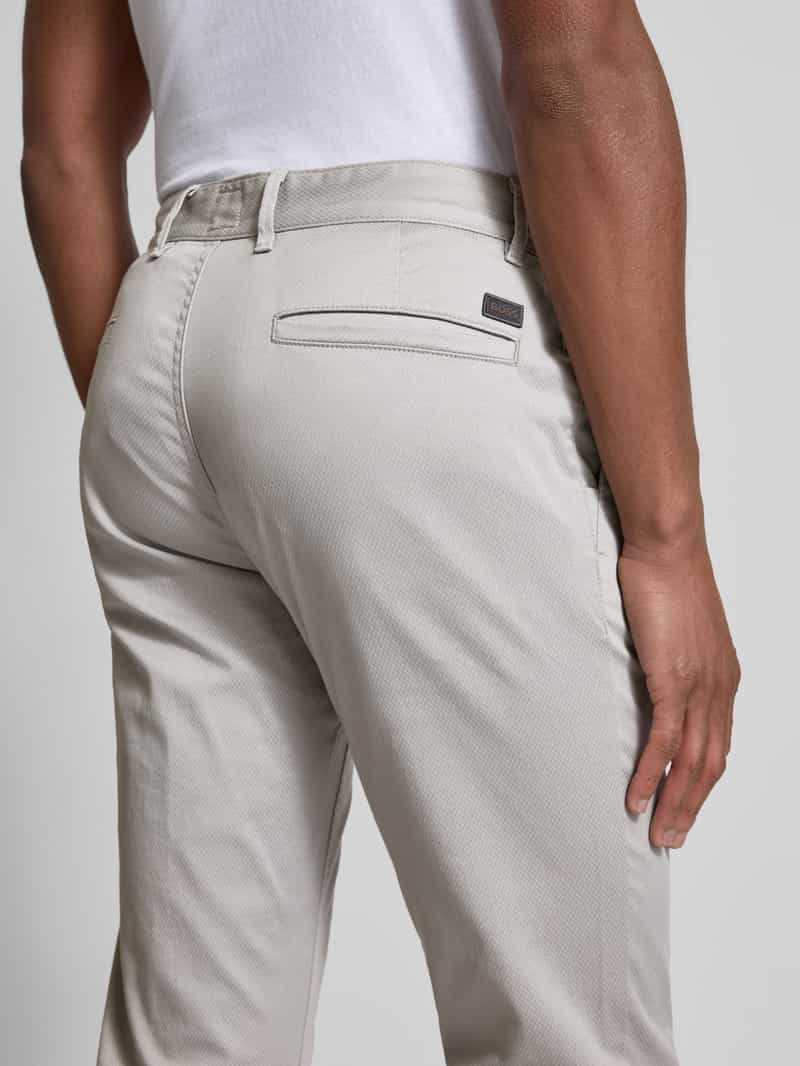 Boss Orange Slim fit chino met steekzakken