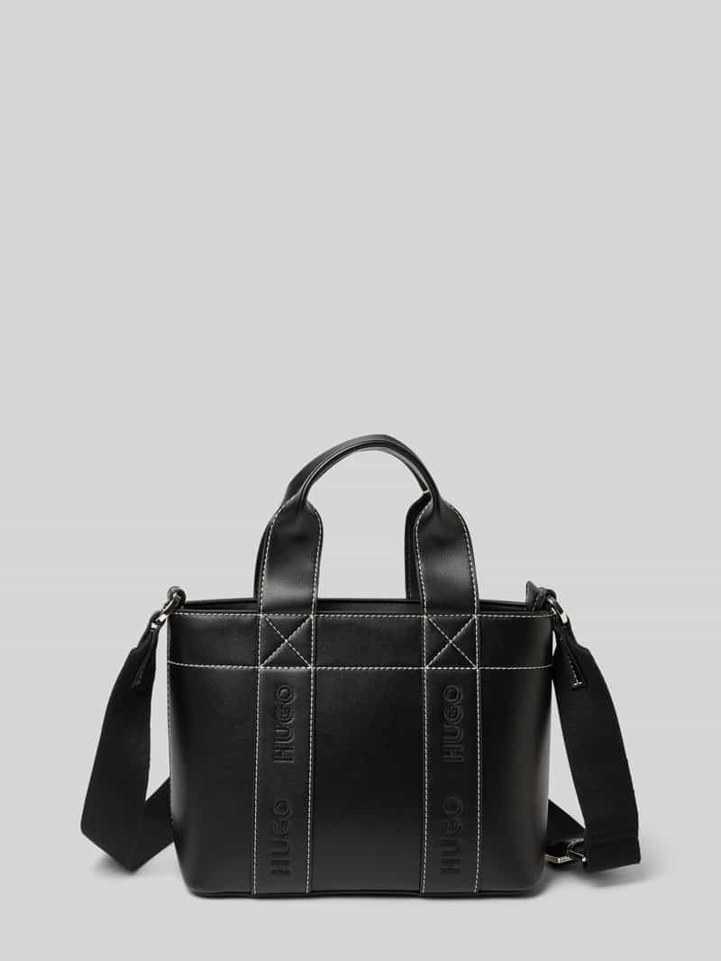HUGO Handtas met labelstitchings model 'Becky'