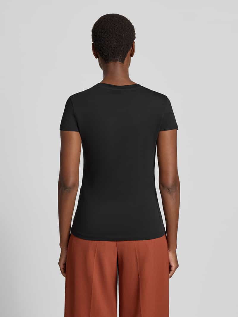Armani Exchange Slim fit t-shirt van puur katoen