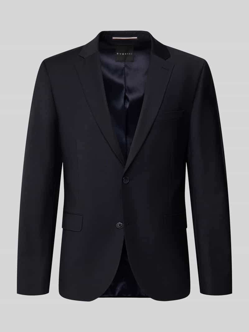 Bugatti Regular fit 2-knoops colbert met klepzakken