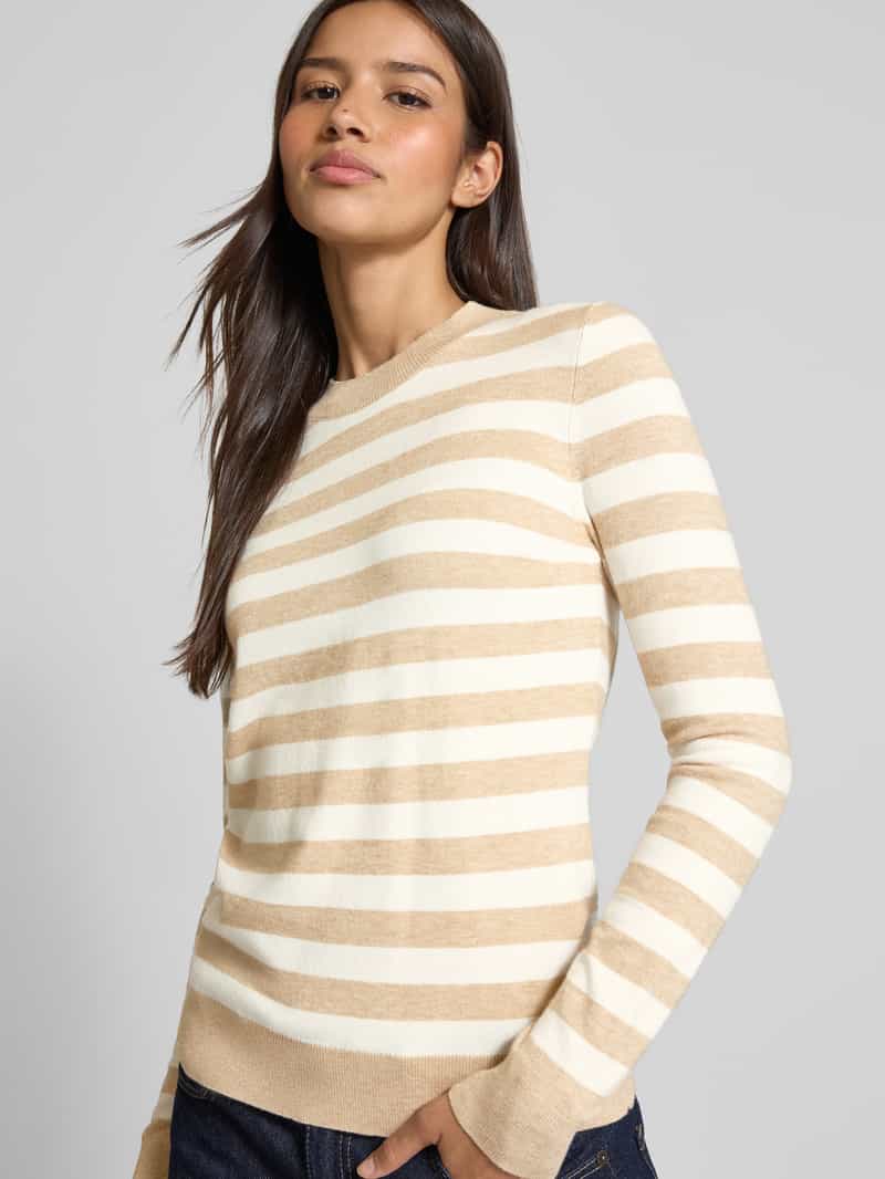 Christian Berg Woman Gebreide pullover met ronde hals