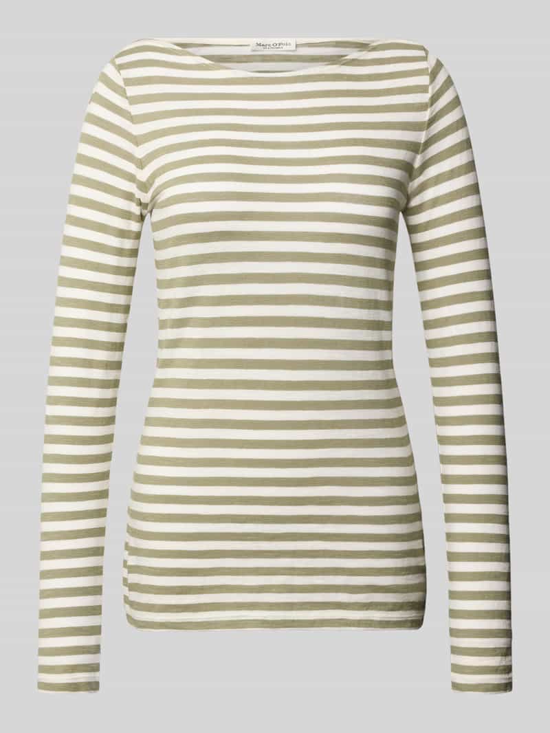 Marc O'Polo Regular fit shirt met lange mouwen van puur katoen
