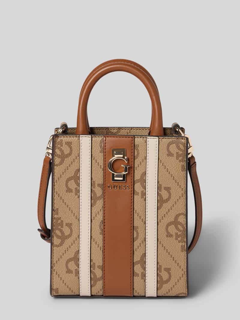 Guess Schoudertas met labelapplicatie, model 'ERENIA MINI TOTE'