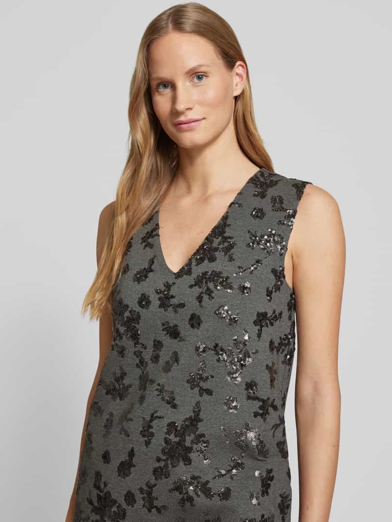 Weekend Max Mara Knielange jurk met pailletten model 'PESARO'