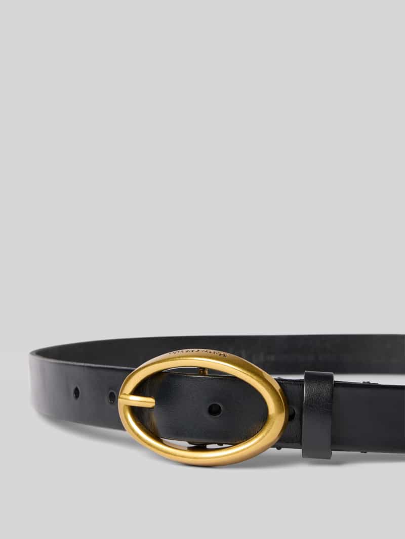 Marc O'Polo Riem van echt runderleer model 'NAVYA'