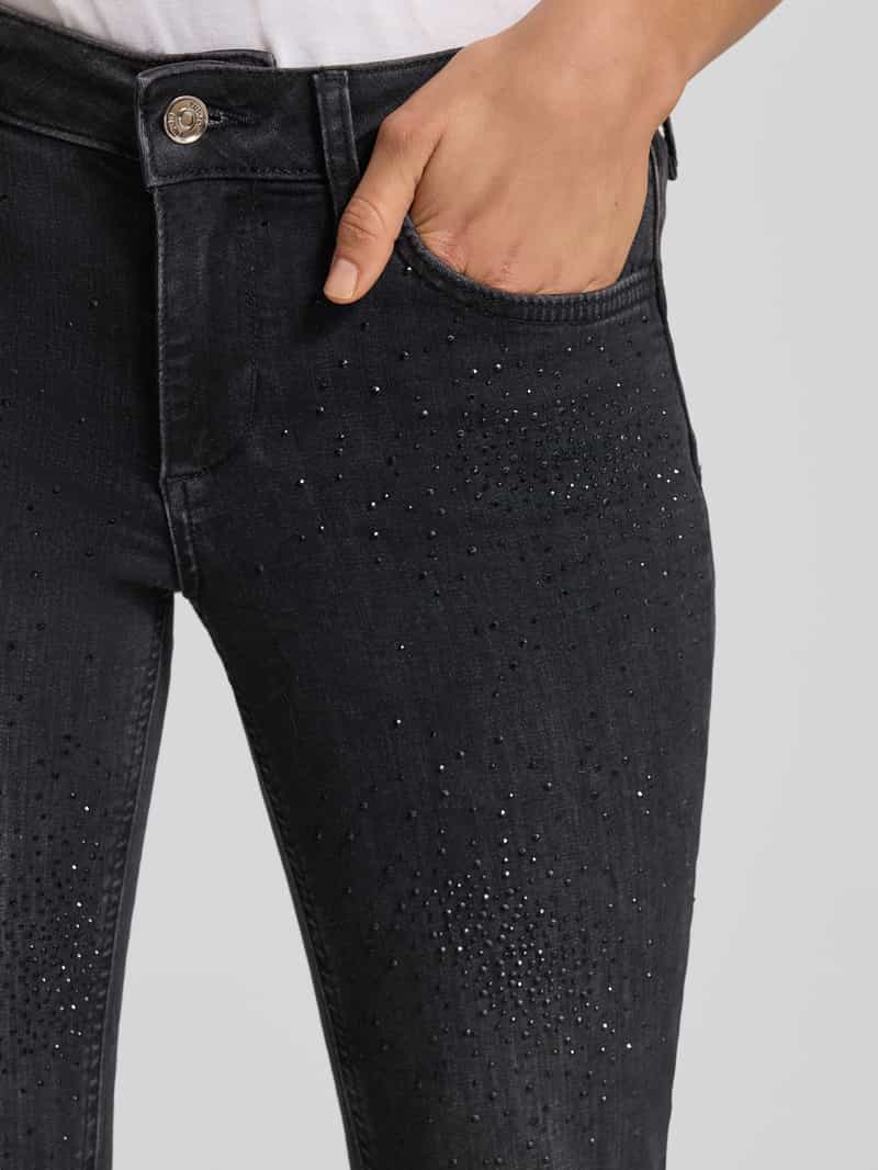 Liu Jo White Slim fit jeans in 7 8-lengte model 'Skinny'