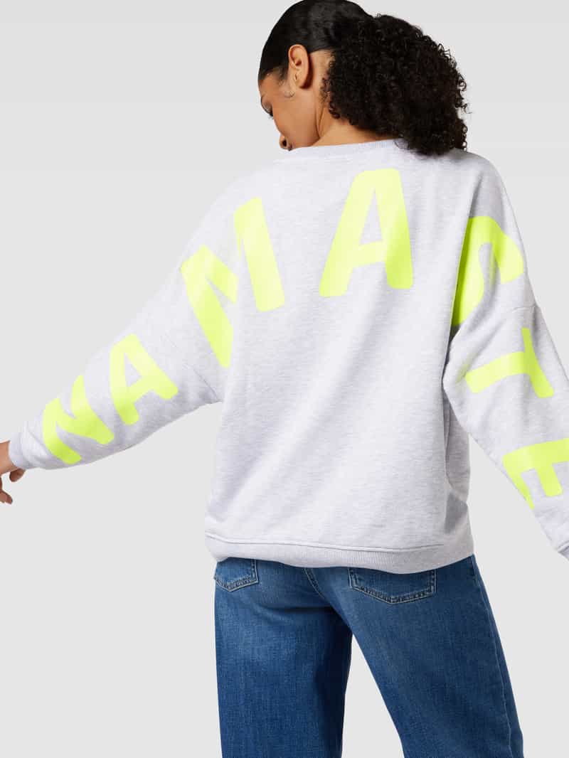 miss goodlife Oversized sweatshirt met statement- en motiefprint