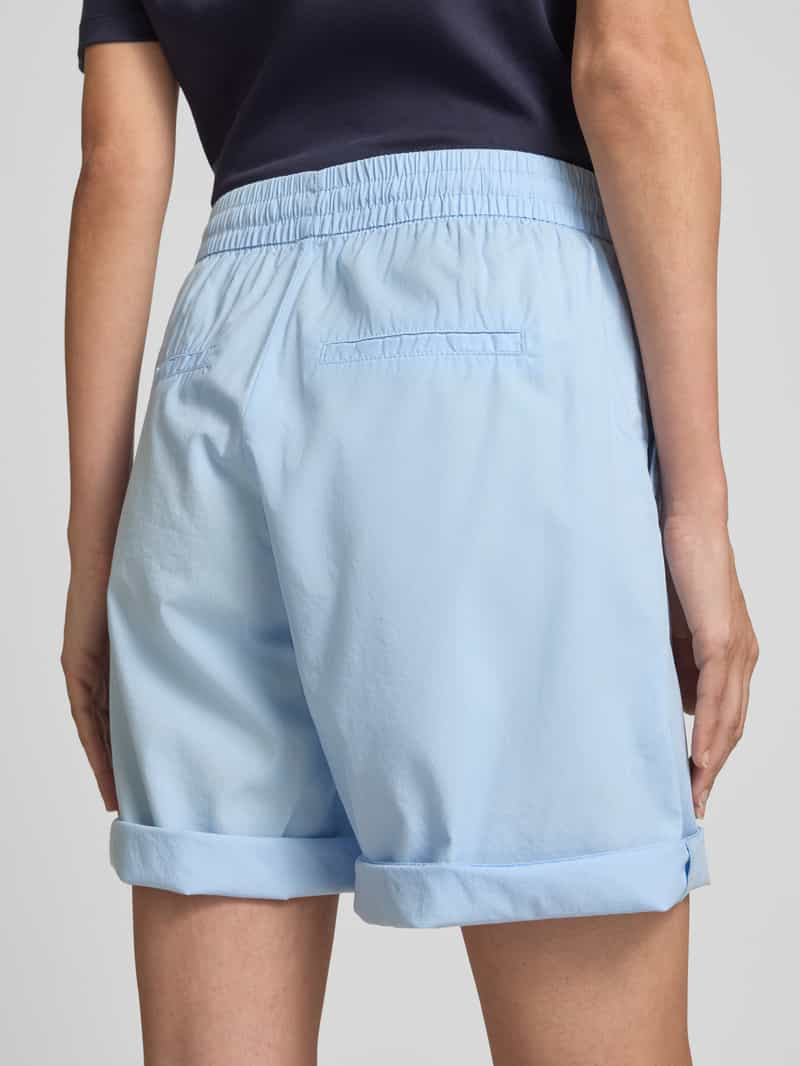 s.Oliver RED LABEL Relaxed fit korte broek van een mix van katoen en lyocell