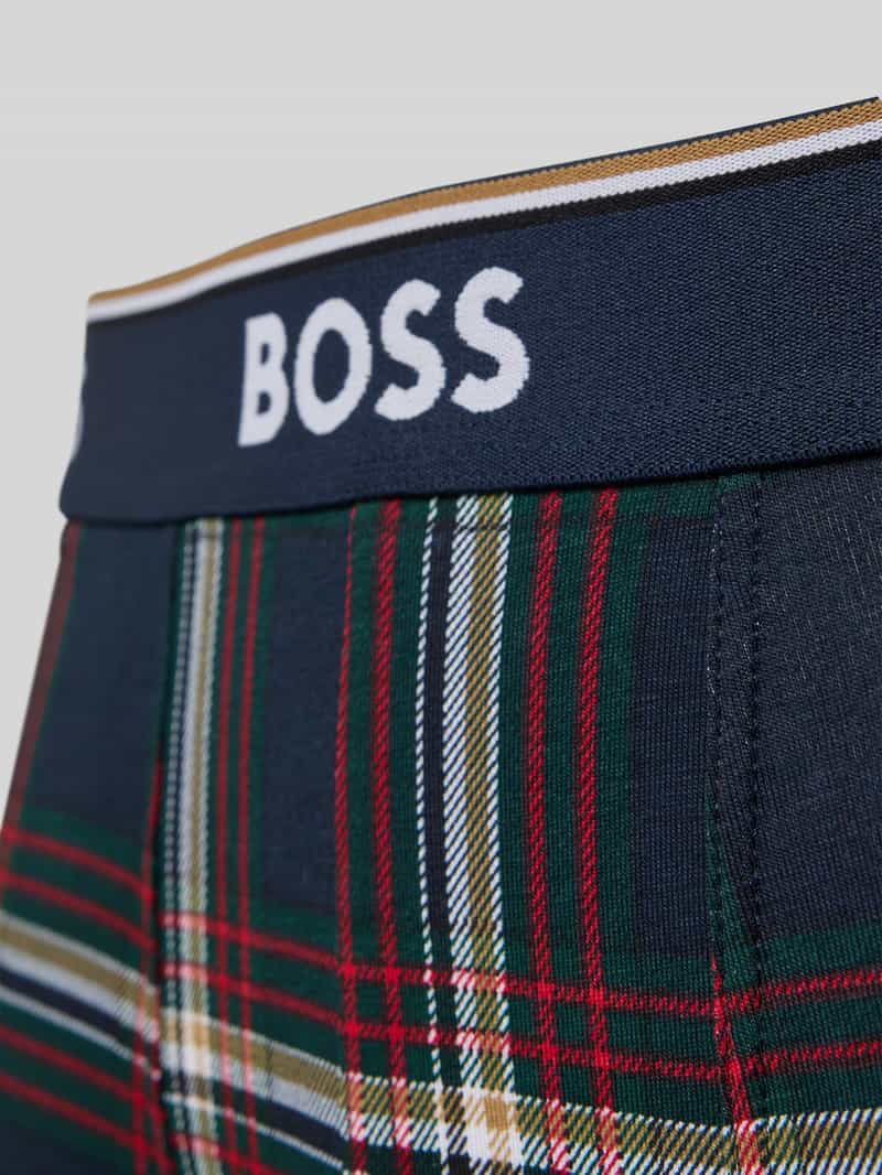 Boss Relaxed fit boxershort van katoenmix in een set van 3 stuks