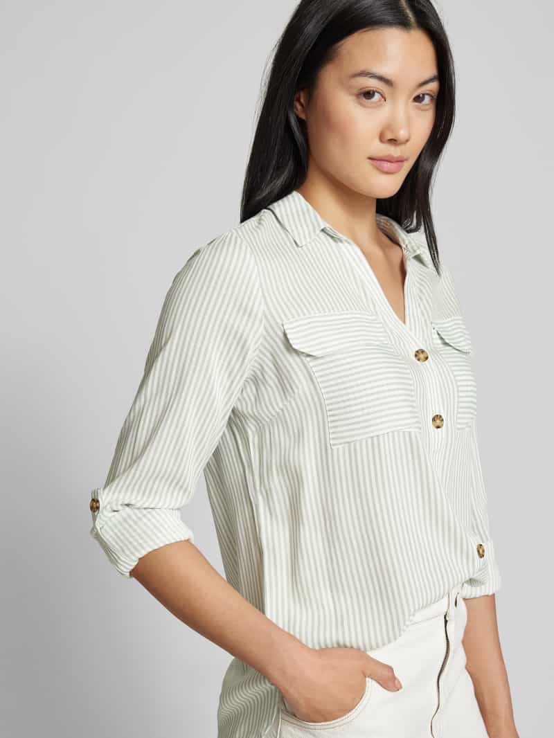 Vero Moda Regular fit overhemdblouse van pure viscose