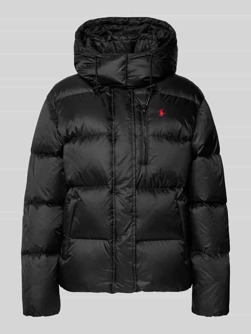 Polo Ralph Lauren Donsjack met blinde ritssluiting en steekzakken