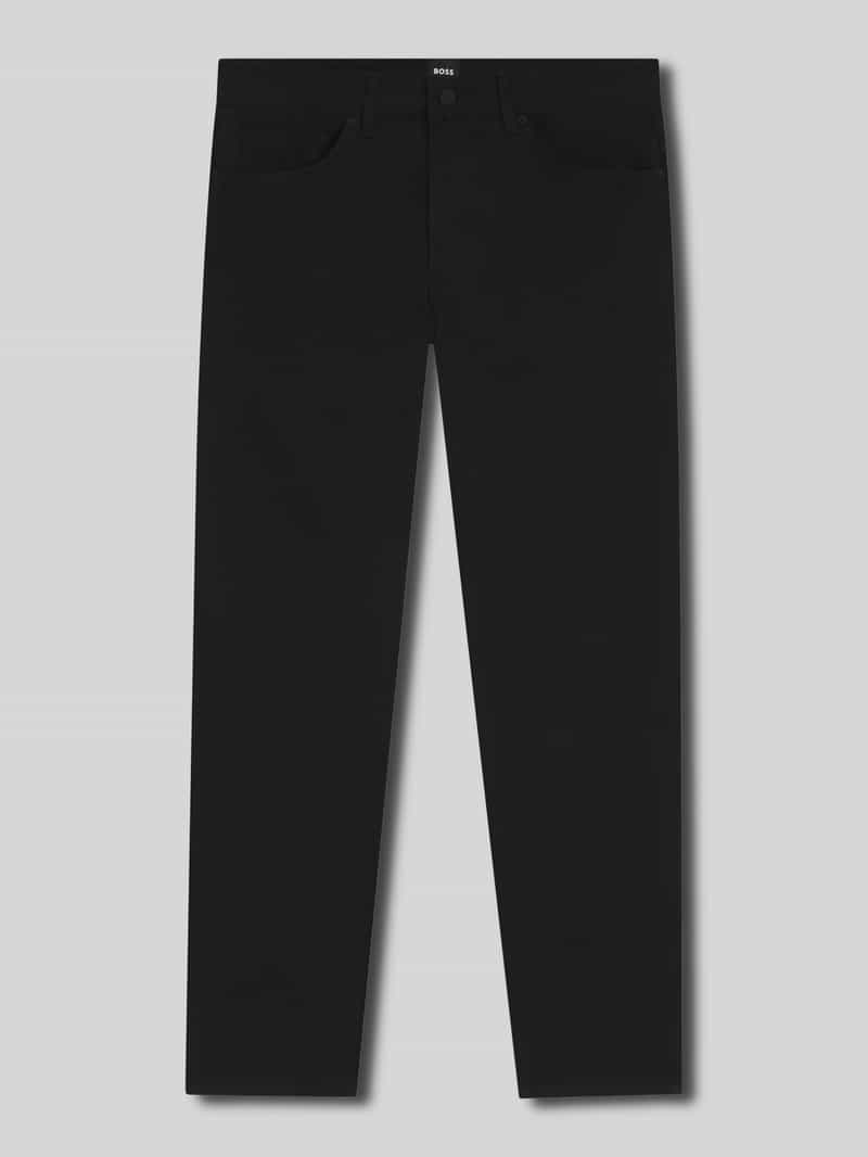 Boss Slim fit broek van katoenmix model 'DELAWARE5'