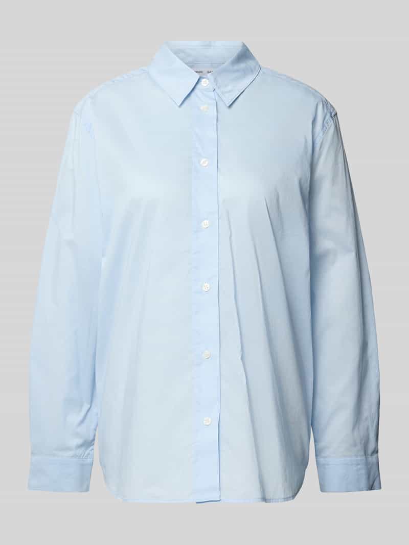 Samsøe Regular fit blouse met kentkraag model 'SANOS'