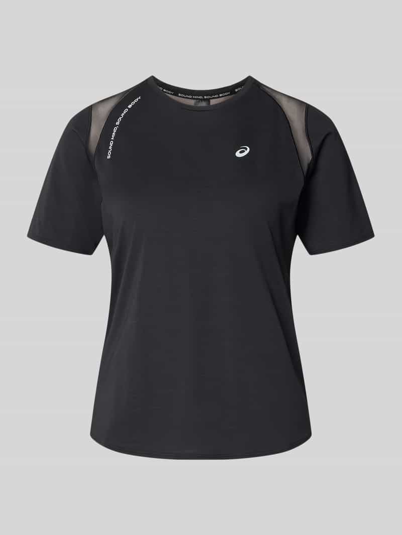 ASICS Regular Fit t-shirt met logoprint