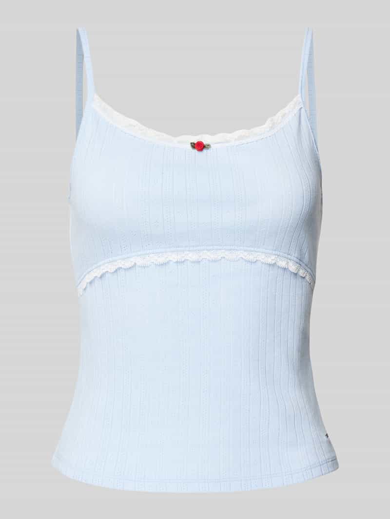 Tommy Jeans Top in gebreide look model 'POINTELLE'