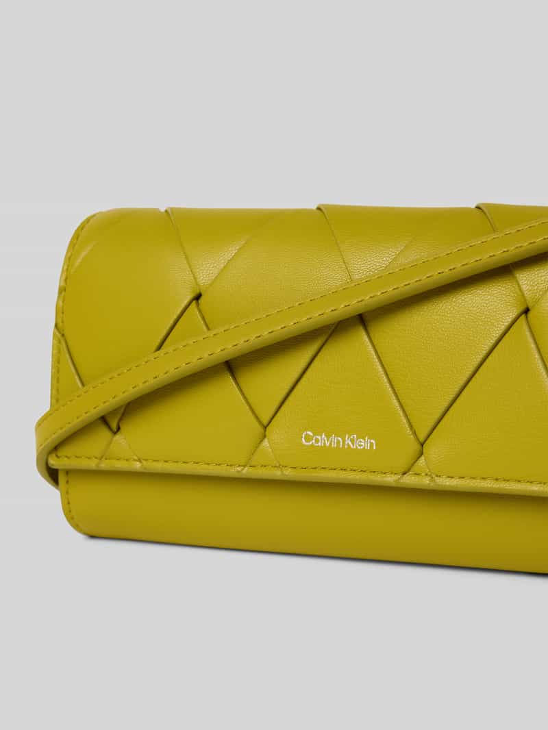 CK Calvin Klein Handtas in gevlochten look