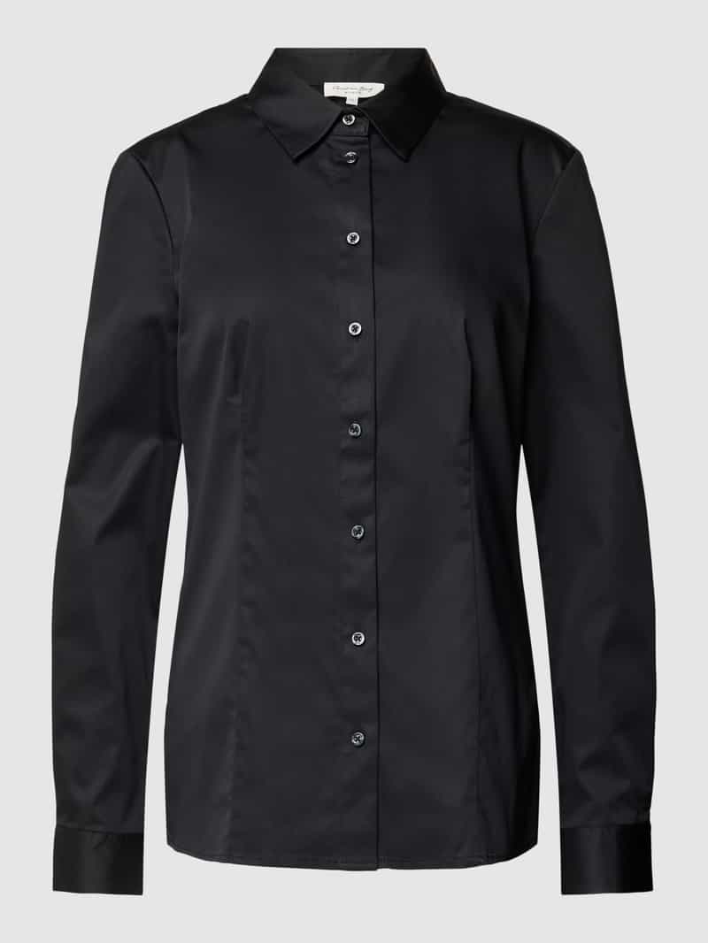 Christian Berg Woman Overhemdblouse in effen design
