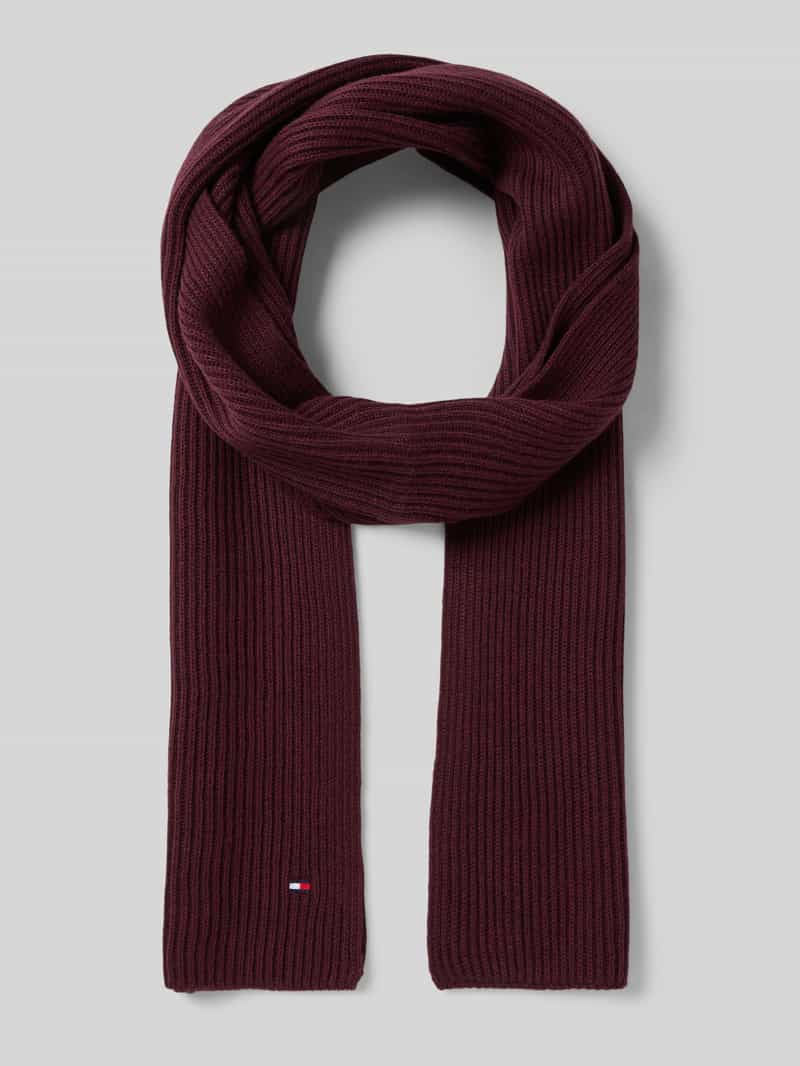 Tommy Hilfiger Sjaal van een mix van katoen en kasjmier