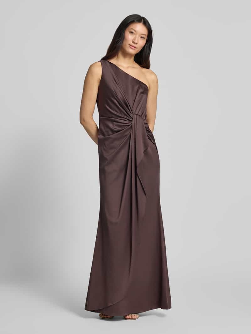 Adrianna Papell Avondjurk met one-shoulder band