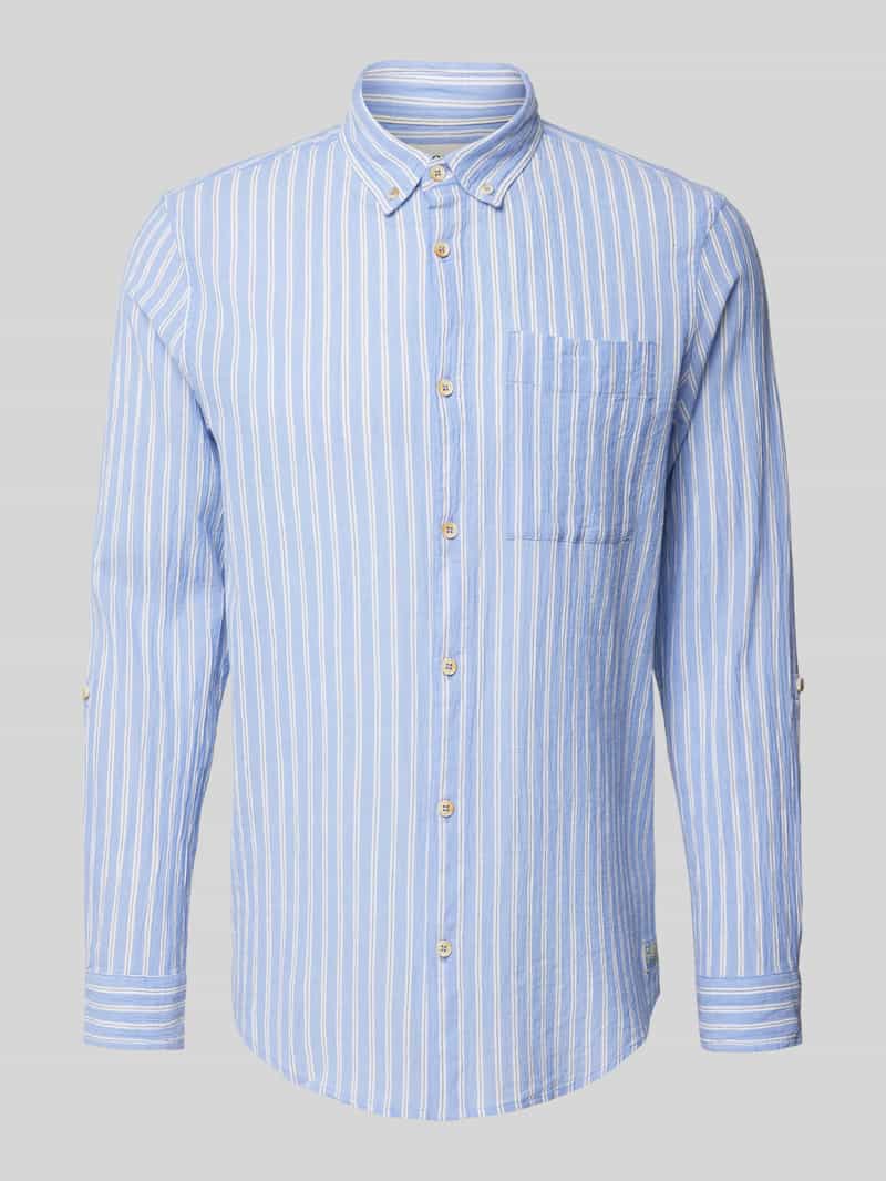 Scotch & Soda Regular fit vrijetijdsoverhemd met button-downkraag