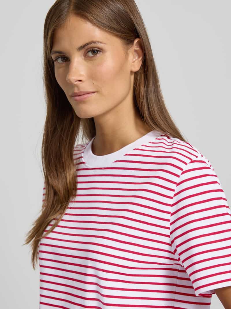 Selected Femme Boxy fit T-shirt van puur katoen model 'ESSENTIAL'