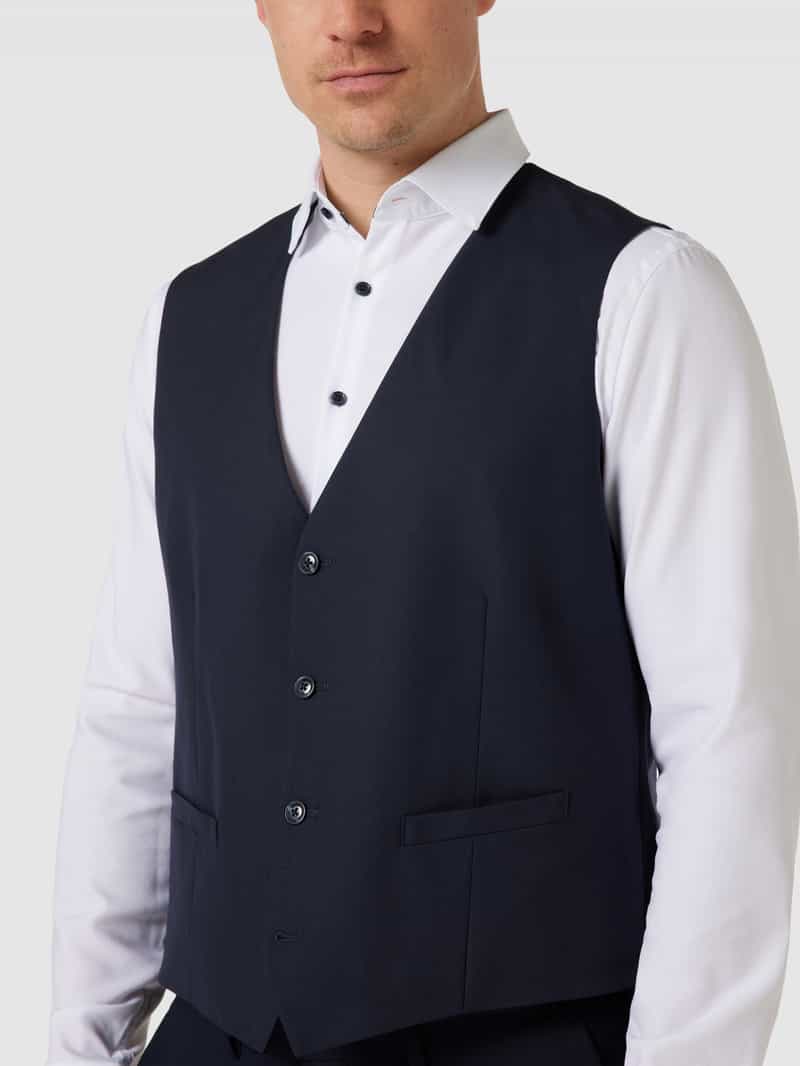 Christian Berg Men Gilet met knoopsluiting