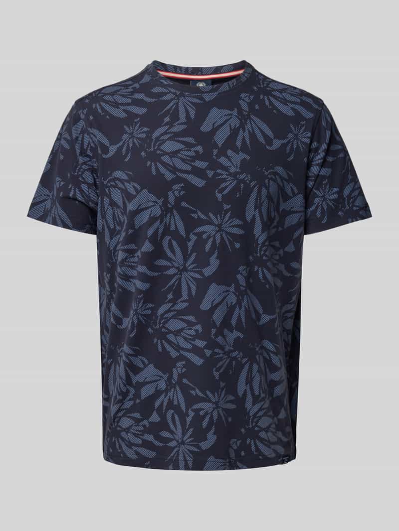 Lerros T-shirt met ronde hals