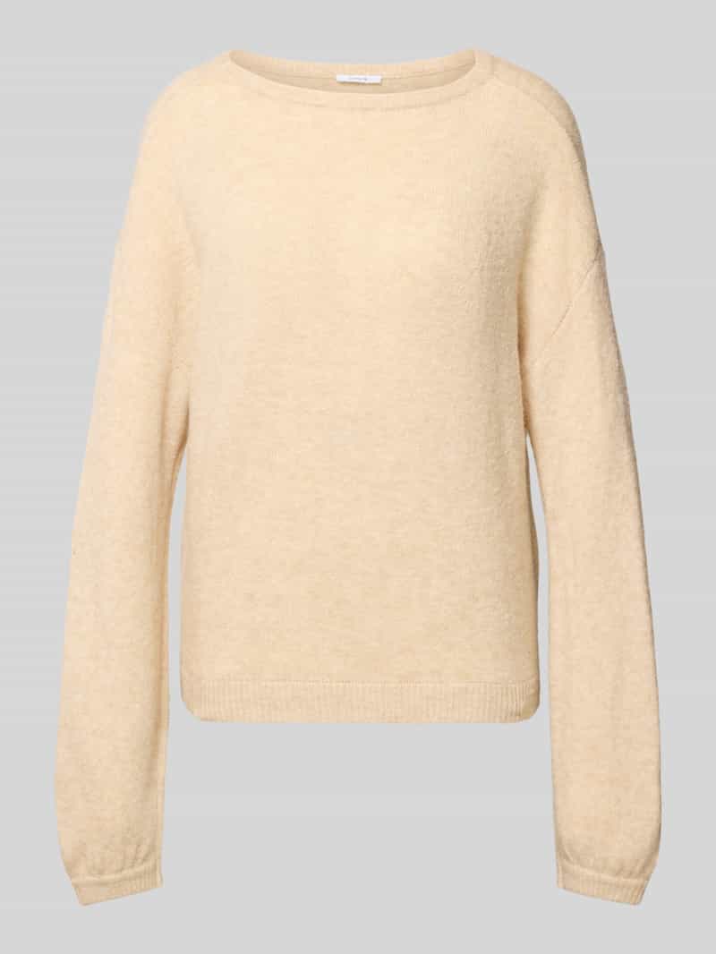 Opus Gebreide pullover met ronde hals model 'Pemine'