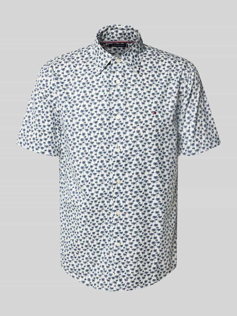 Tommy Hilfiger Regular fit vrijetijdsoverhemd van puur katoen