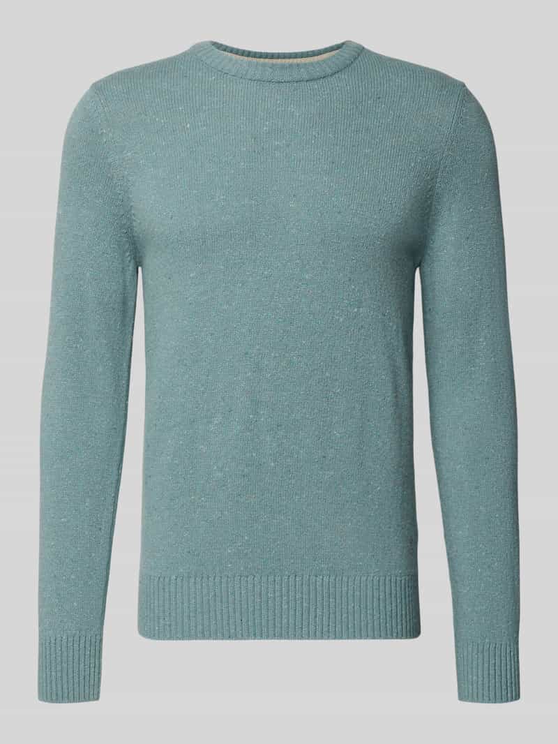 Marc O'Polo Regular fit gebreide pullover van wolmix