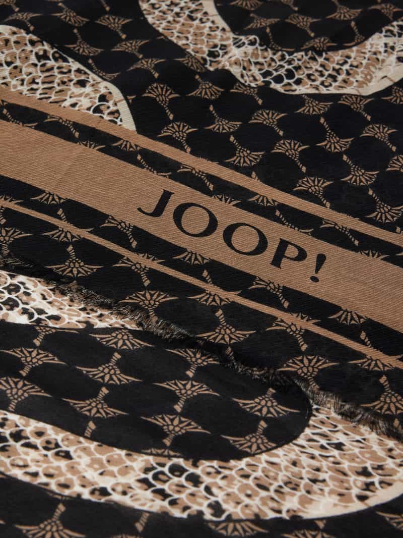 Joop! Sjaal met labeldetail model 'Alisa'