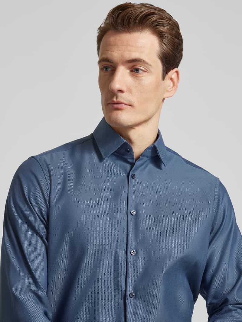 Jake*s Regular fit zakelijk overhemd van premium kwaliteit
