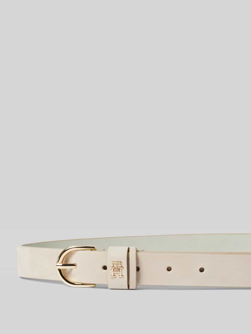 Tommy Hilfiger Leren riem met logo-applicatie