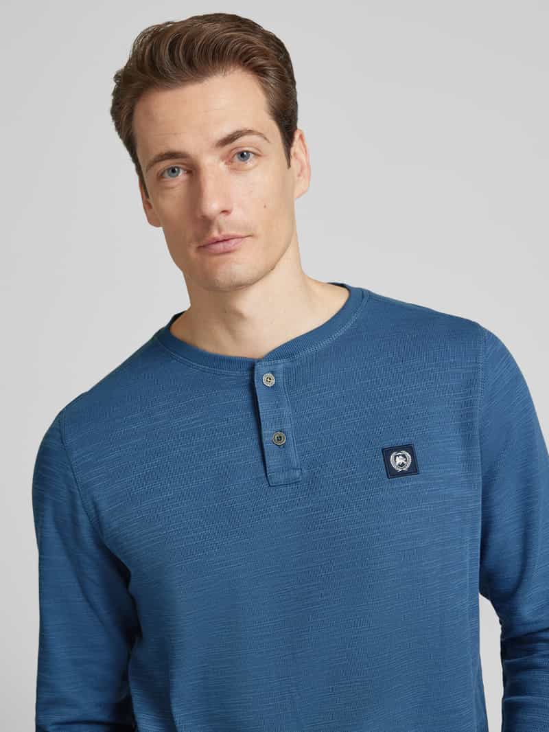 Lerros Shirt met lange mouwen en knoopsluiting model 'SERAFINO'