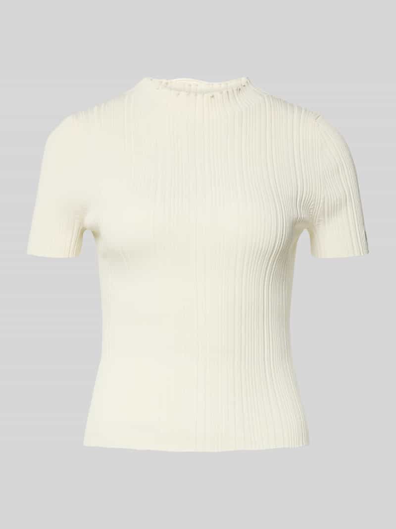 HUGO Slim fit pullover van viscosemix model 'SARPHAPILK'