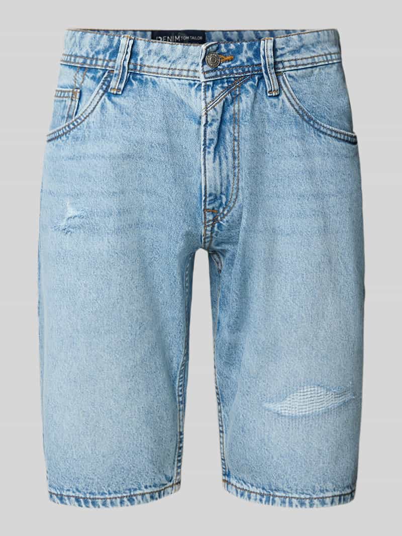 Tom Tailor Denim Korte slim fit jeans met 5-pocketmodel
