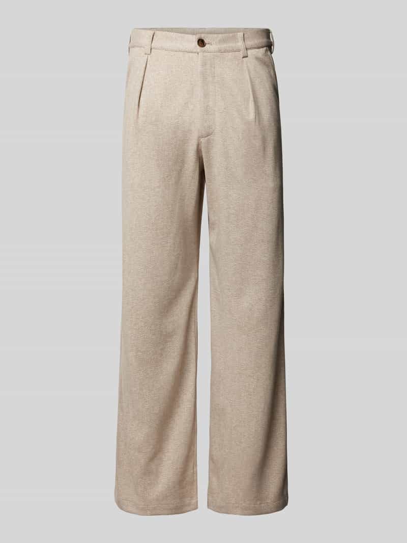 PROHIBITED Stoffen broek met Franse steekzakken model 'Soho'