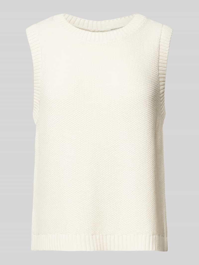Ichi Tanktop in gebreide look model 'DOTTIES'