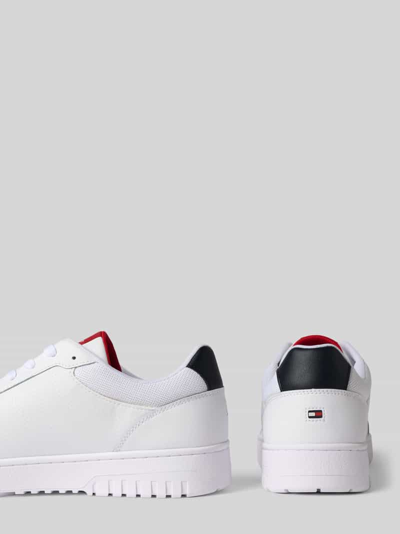 Tommy Hilfiger Lage sneakers van leermix model 'BASKET CORE LITE'