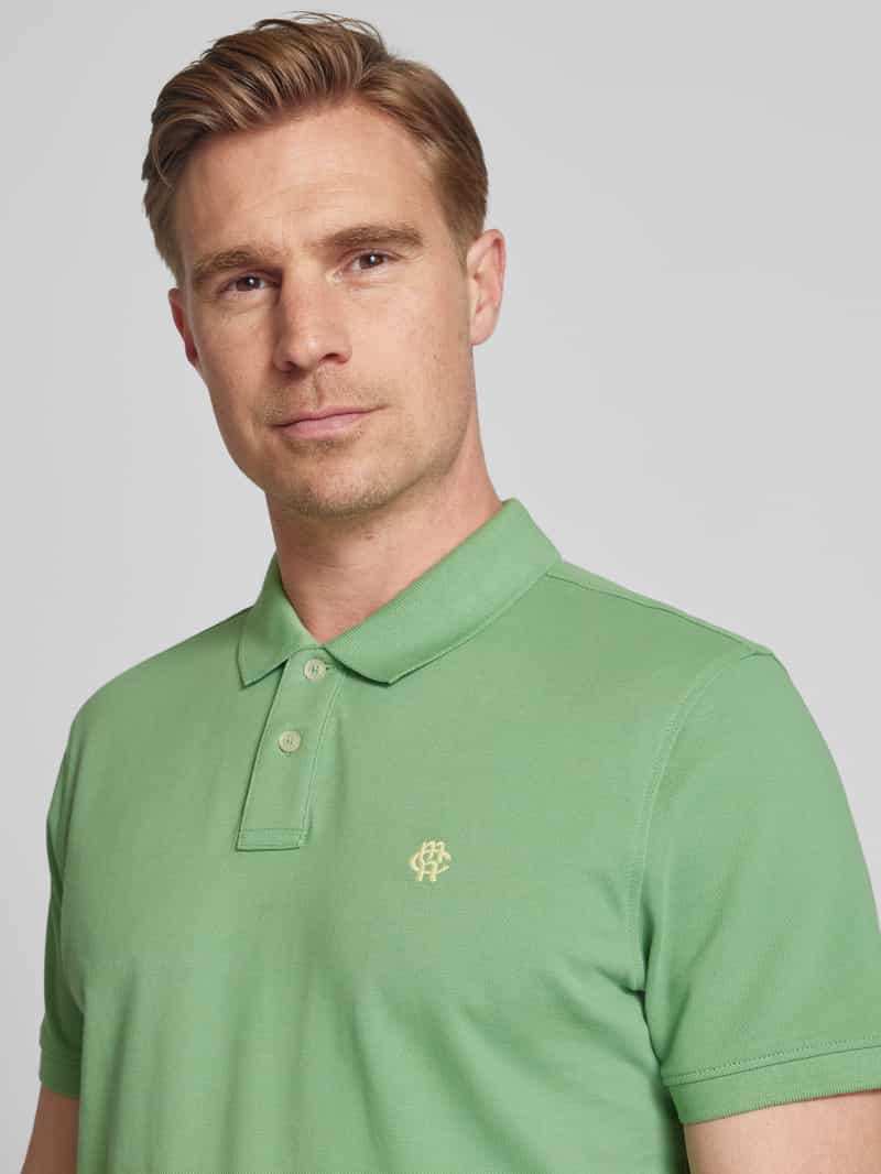 MCNEAL Regular fit poloshirt met labelstitching