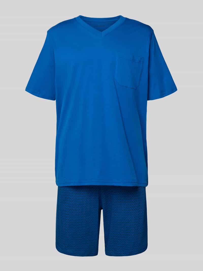 Relaxed fit Pyjama Set in kortärmelige design Model 'Comfort'