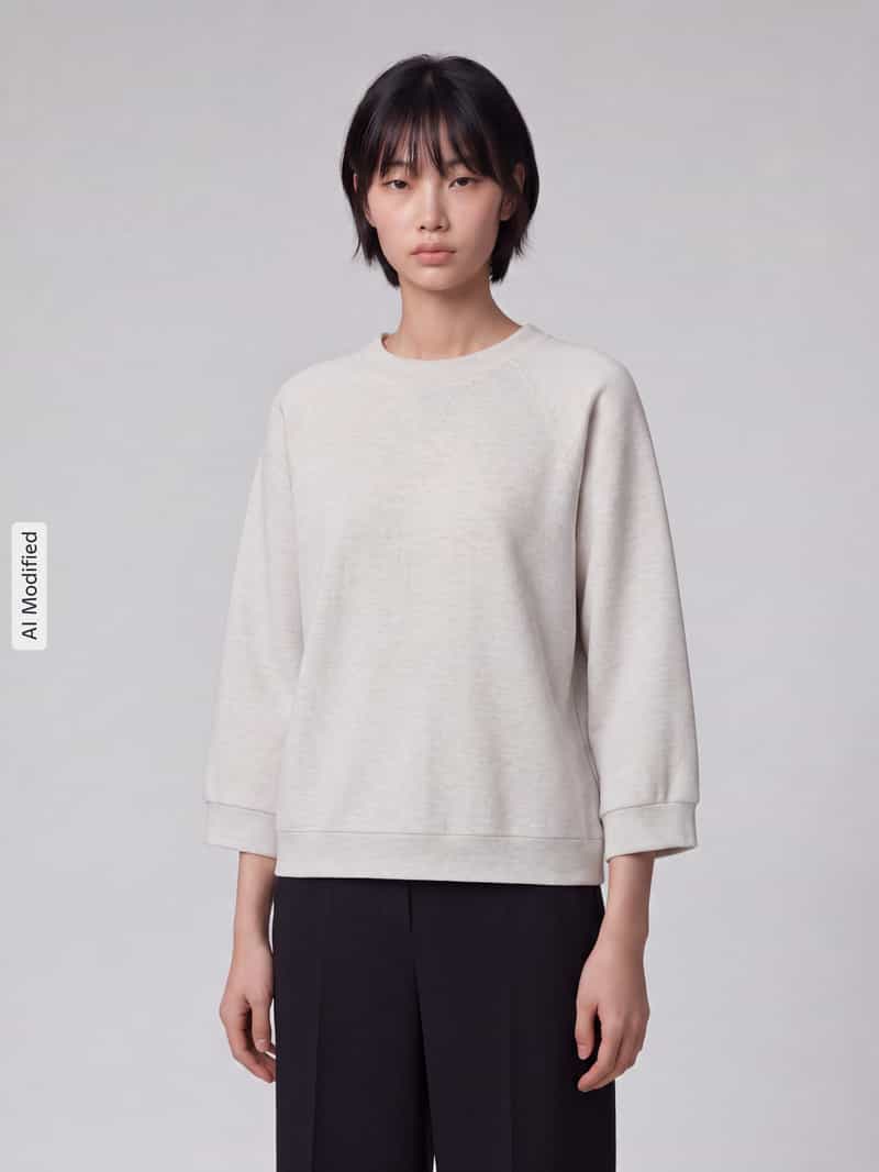 s.Oliver RED LABEL relaxed fit sweatshirt van katoenmix